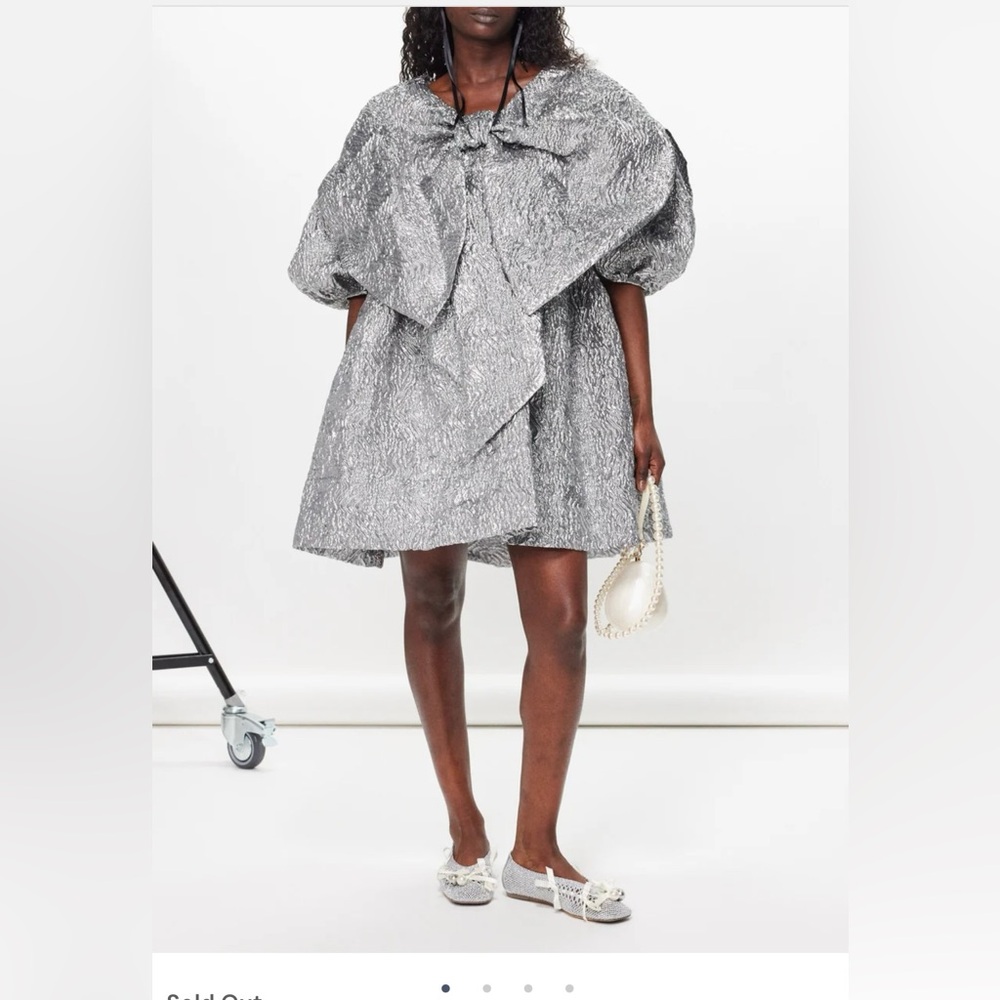 Simone Rocha Silver Dress size 8 UK